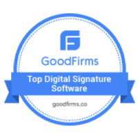 GoodFirms Top Digital Signature Software