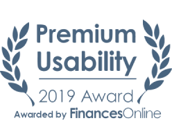 FinancesOnline Premium Usability Award 2019
